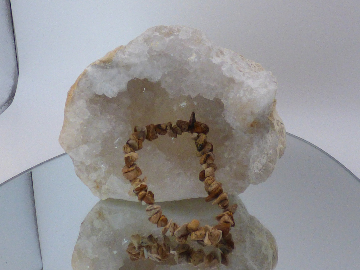 Bracelet en jaspe paysage