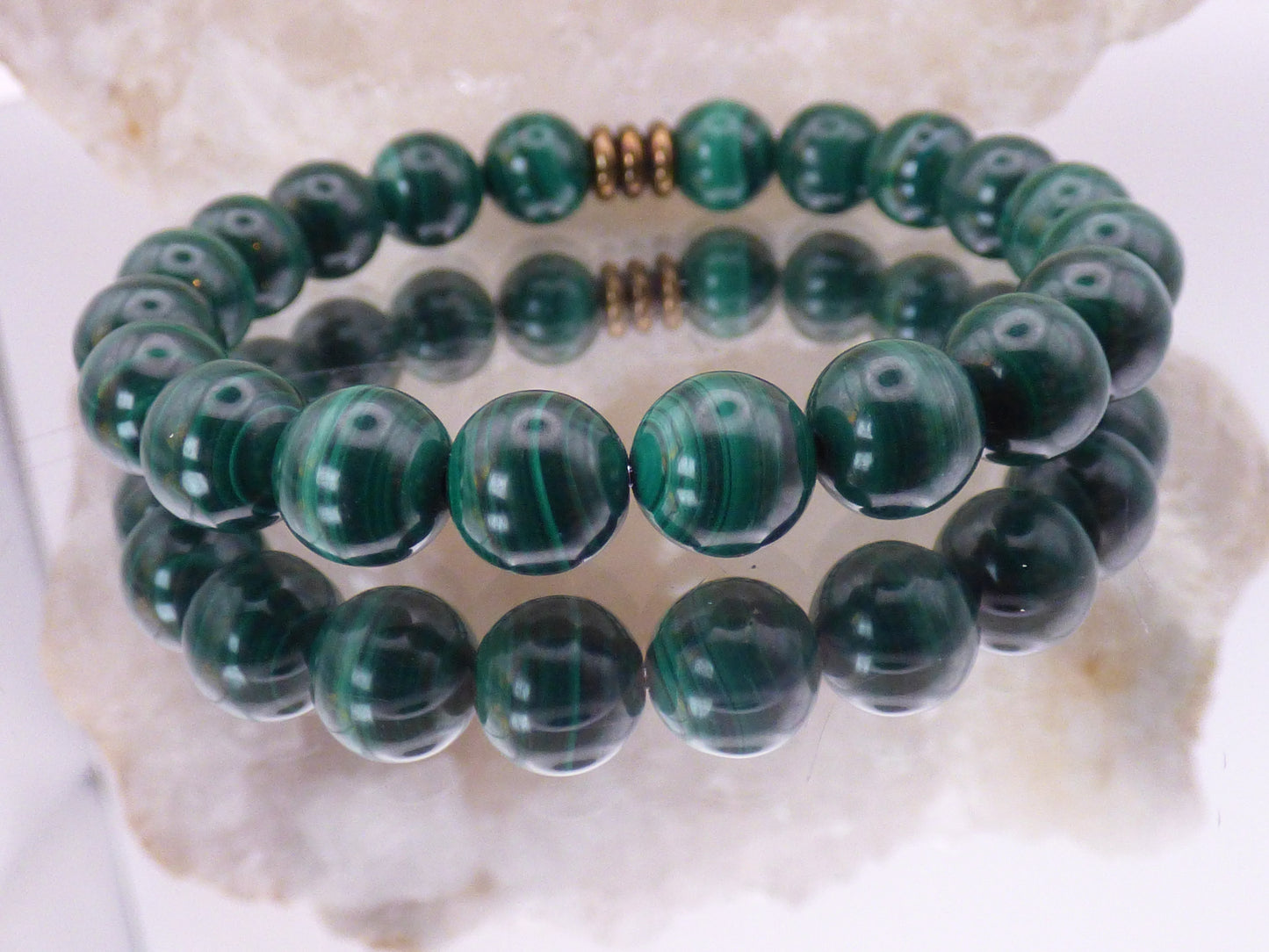 Bracelet en Malachite