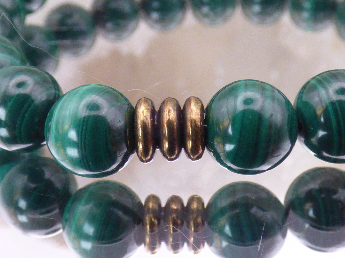 Bracelet en Malachite