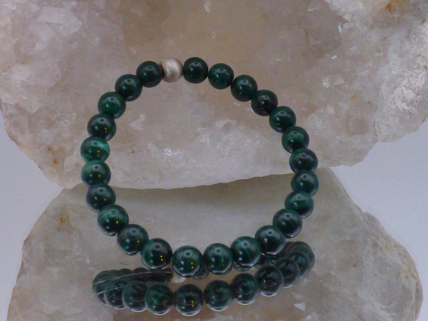 Bracelet en Malachite