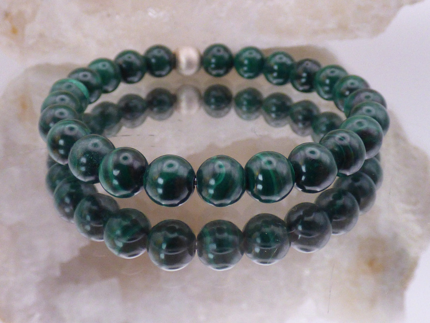Bracelet en Malachite