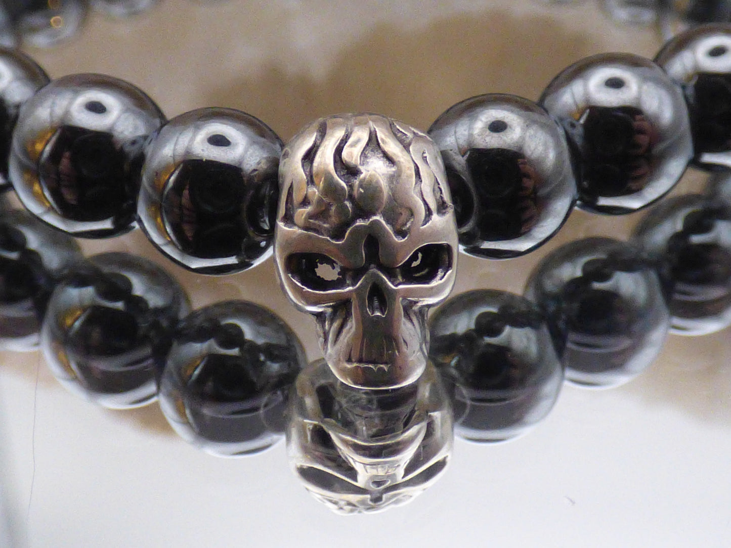 Bracelet homme en hématite