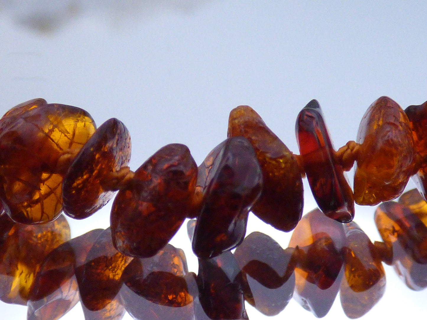 Collier ambre