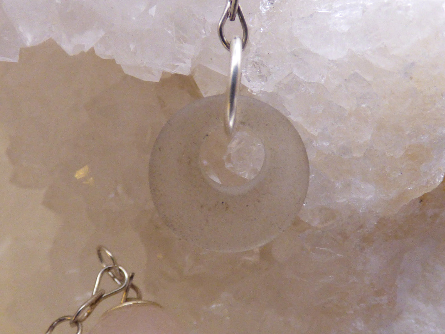 Pendule en Quartz rose