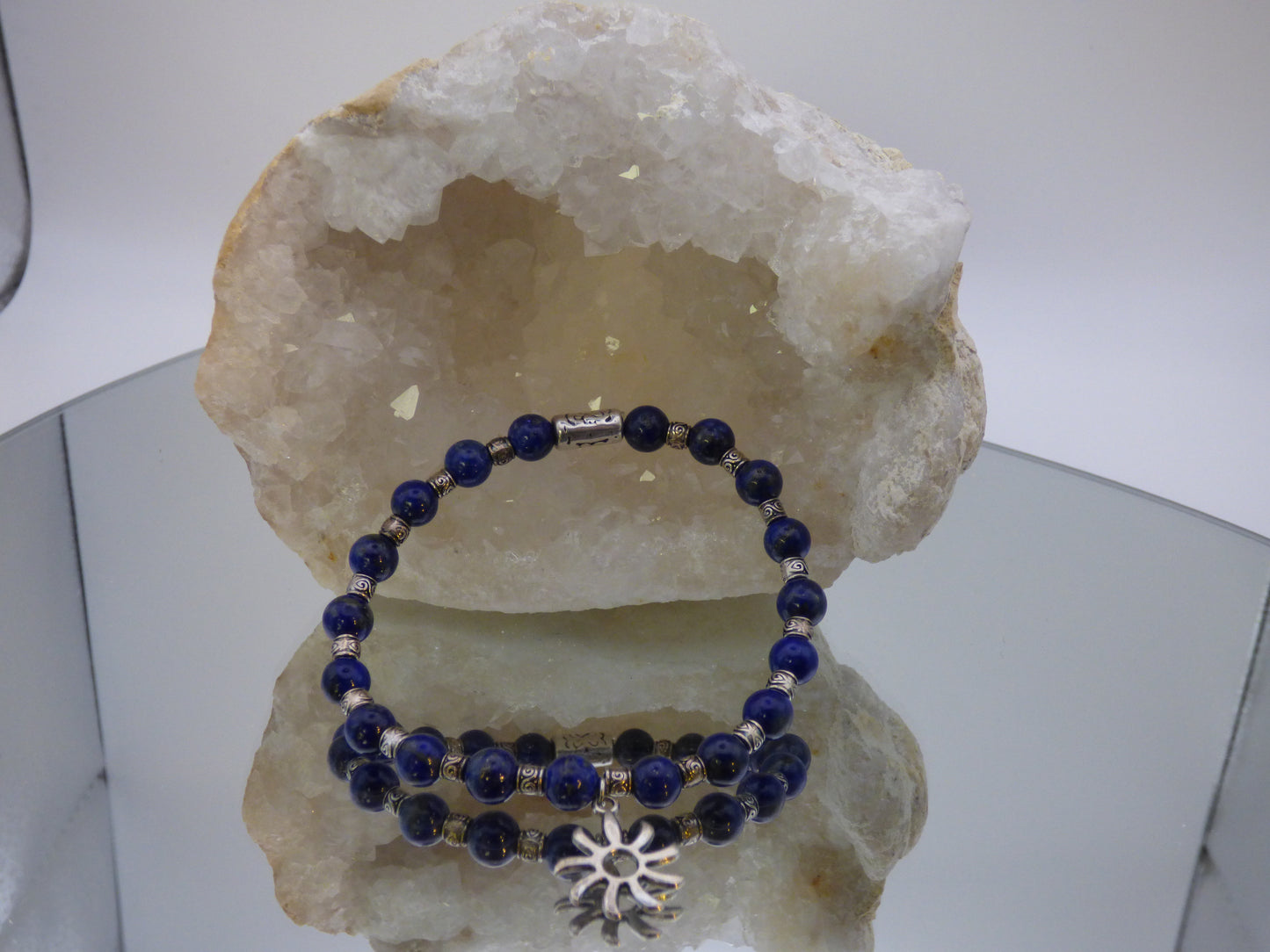 Bracelet en lapis lazuli