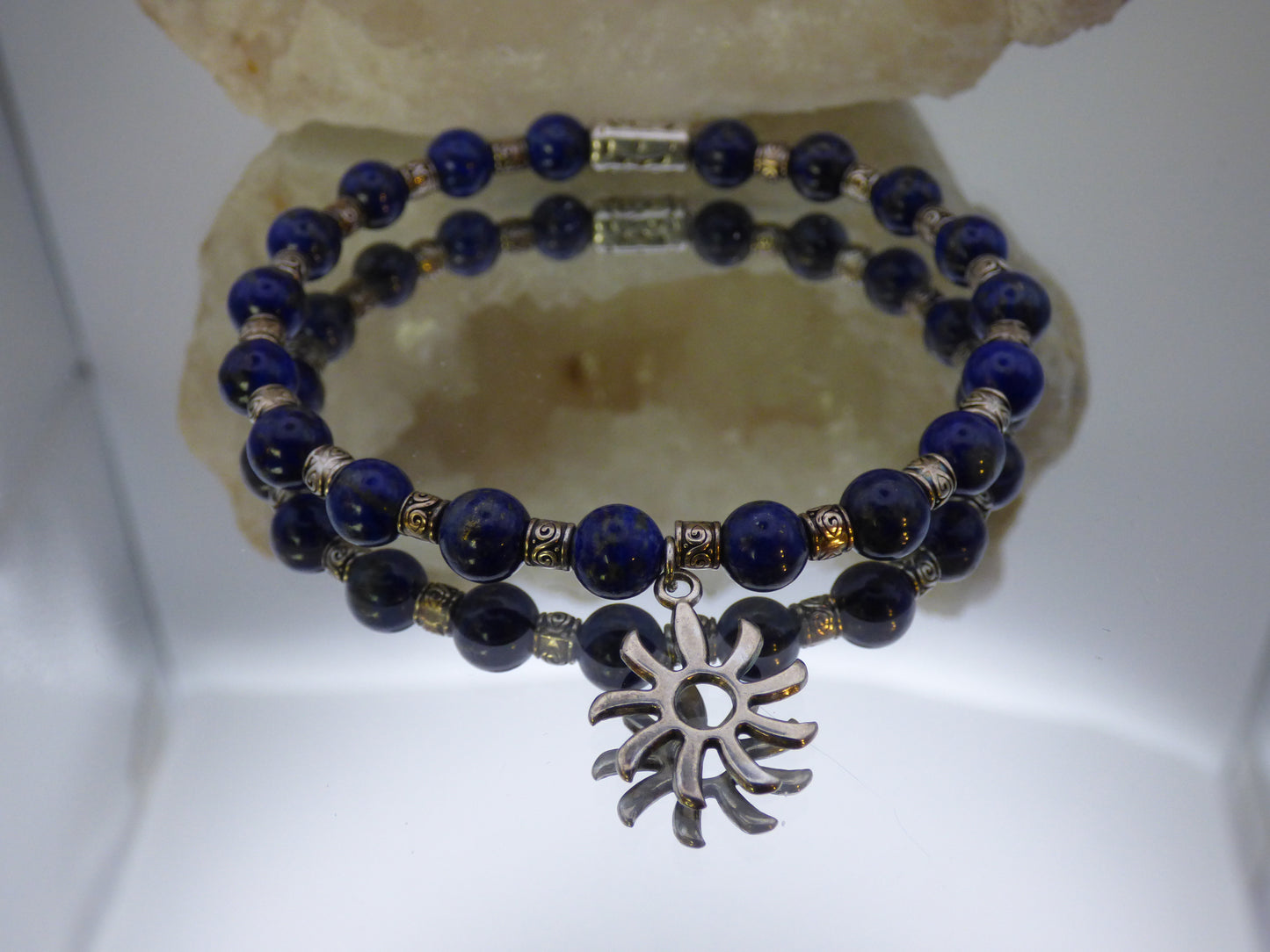 Bracelet en lapis lazuli