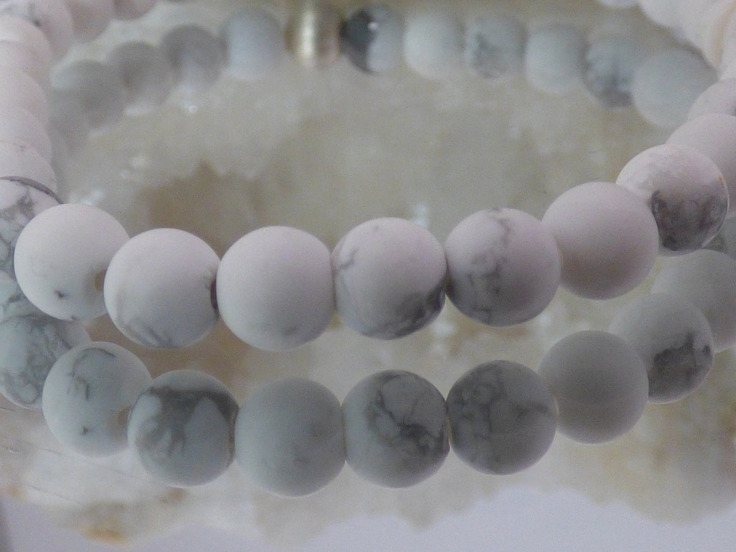 Bracelet en howlite