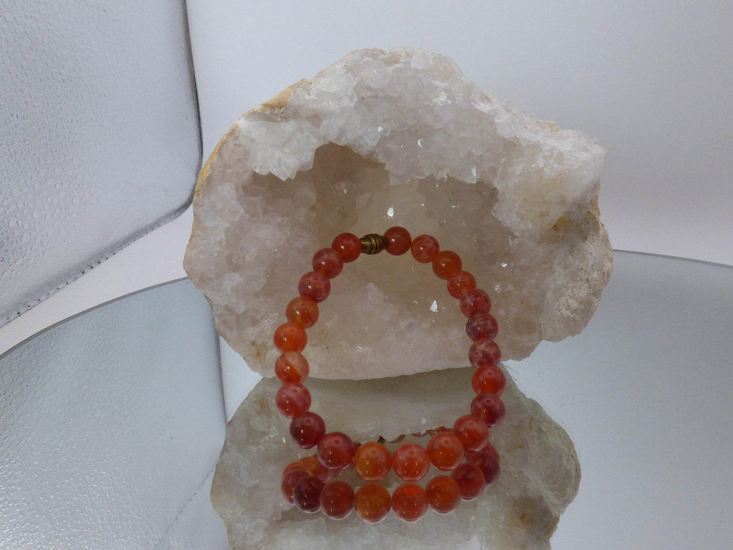 Bracelet en agate de feu