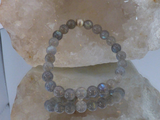 Bracelet femme en labradorite