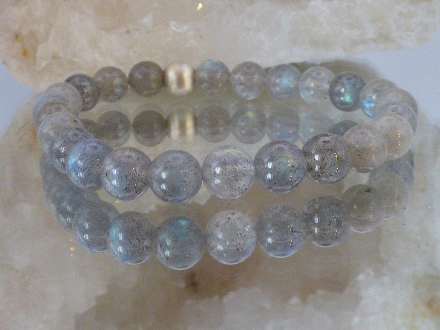 Bracelet femme en labradorite