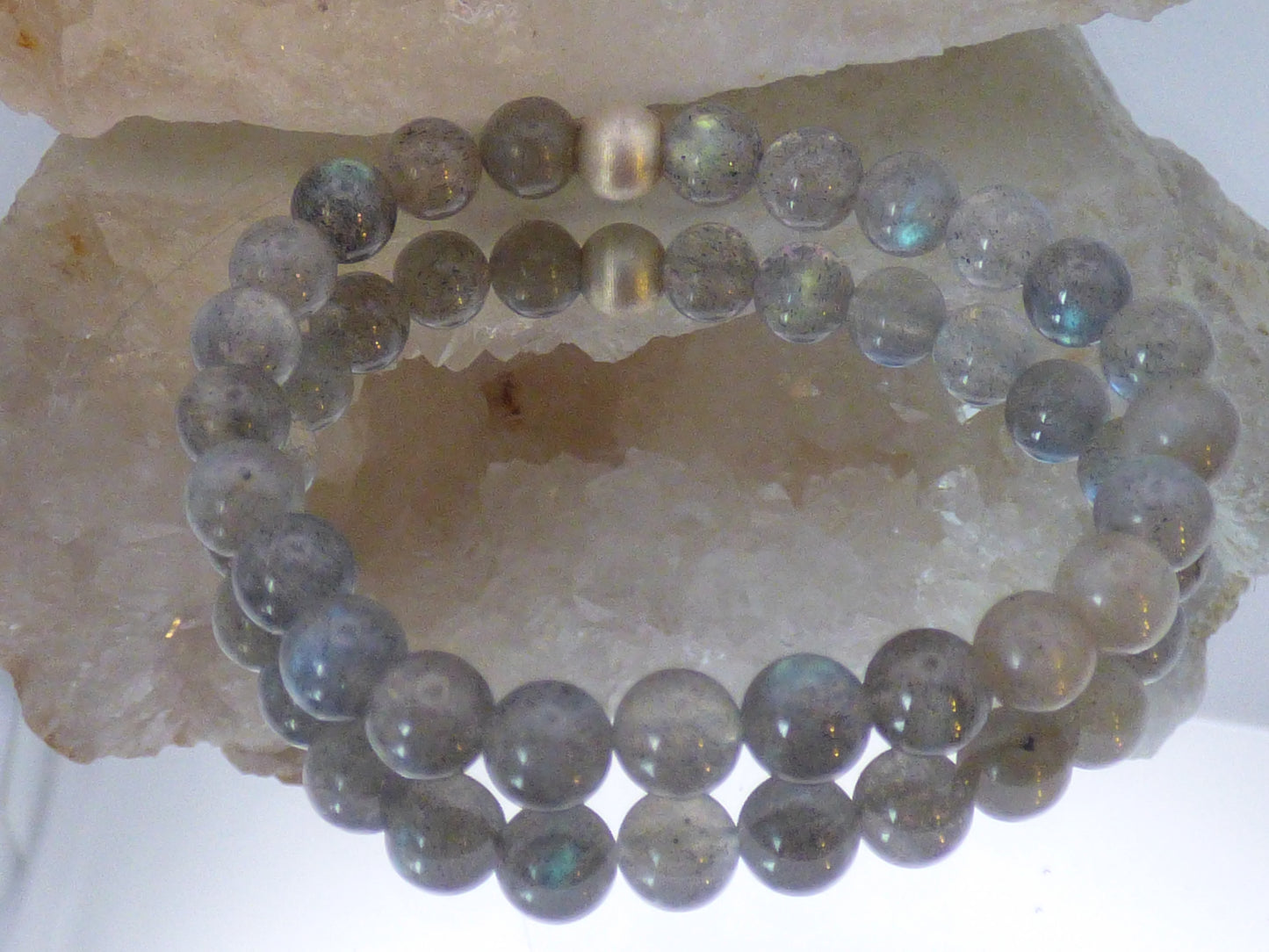 Bracelet femme en labradorite