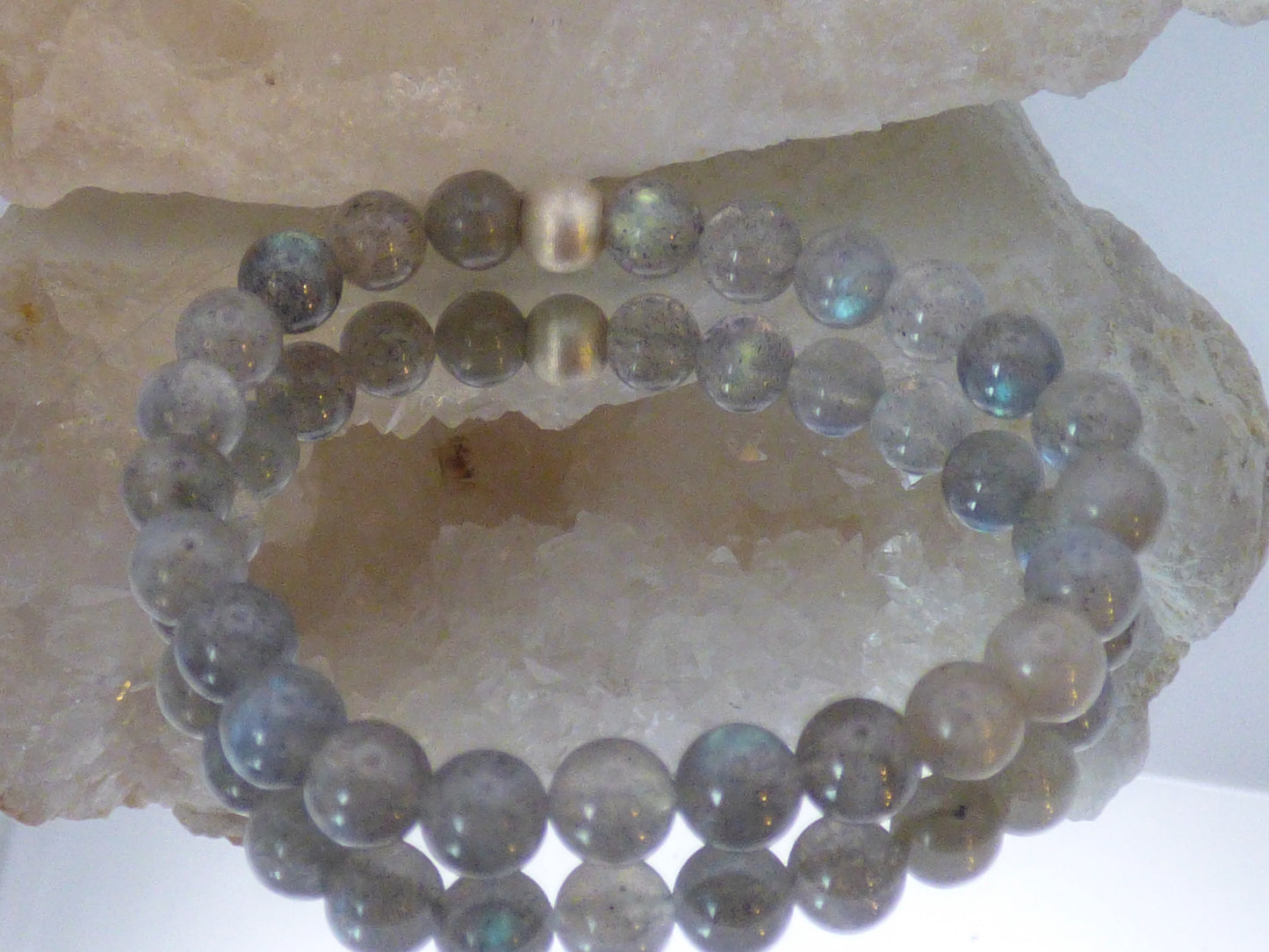 Bracelet femme en labradorite