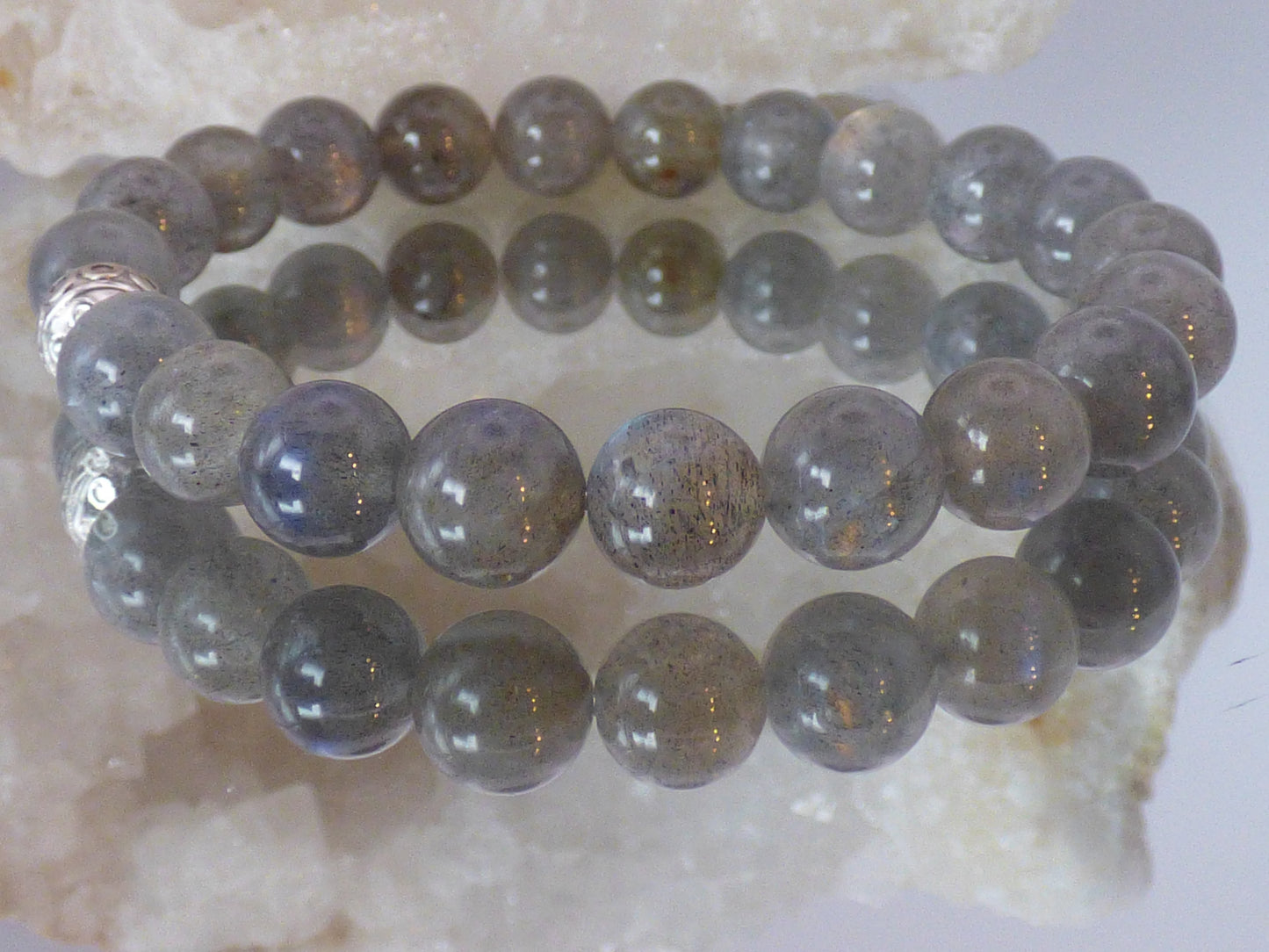 Bracelet femme en labradorite