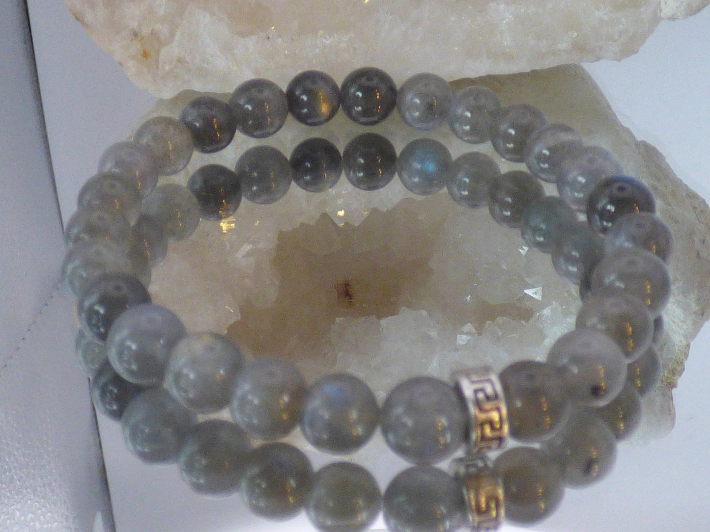 Bracelet homme en labradorite