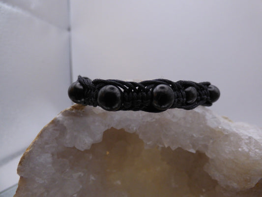 Bracelet en Tourmaline noire (Piece unique)