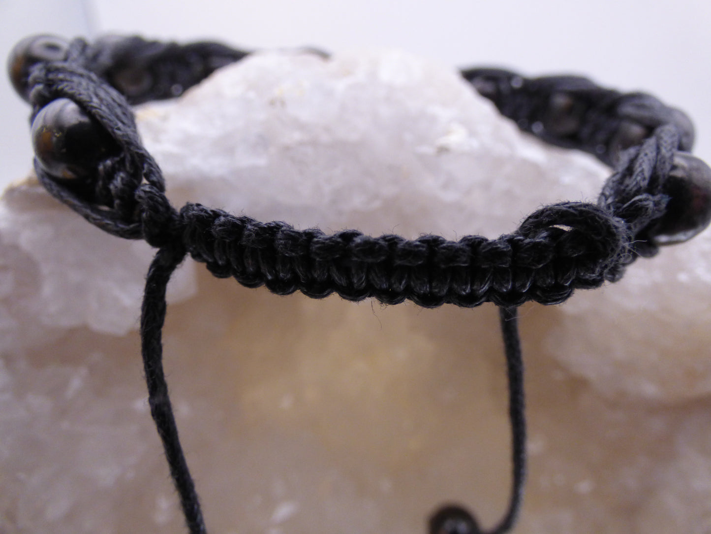 Bracelet en Tourmaline noire (Piece unique)