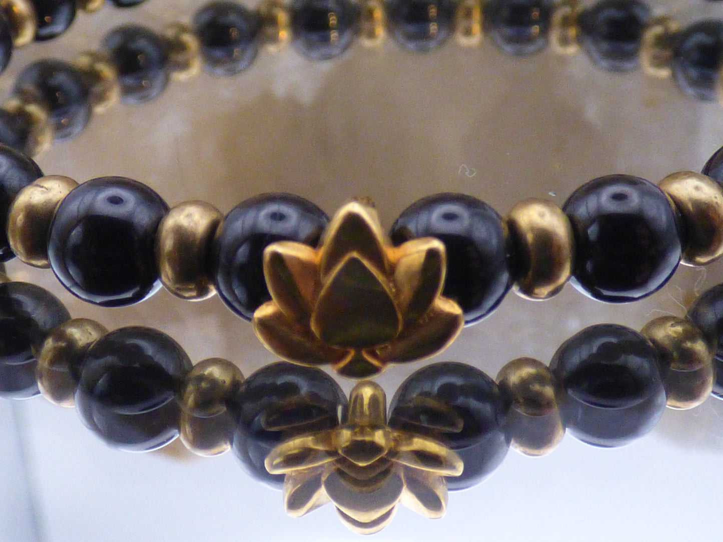 Bracelet en spinelle noire (Piece unique)