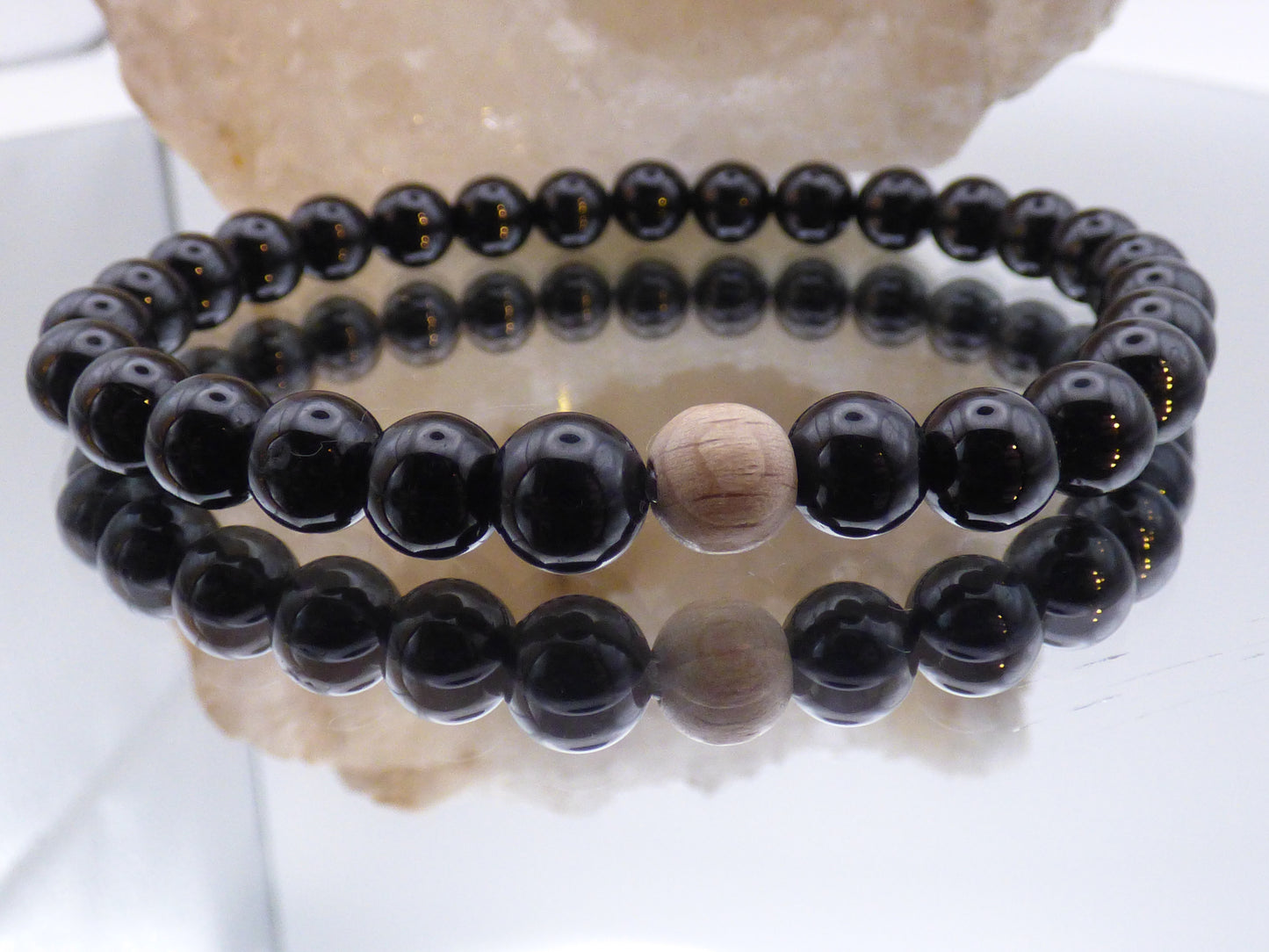 Bracelet en tourmaline noire