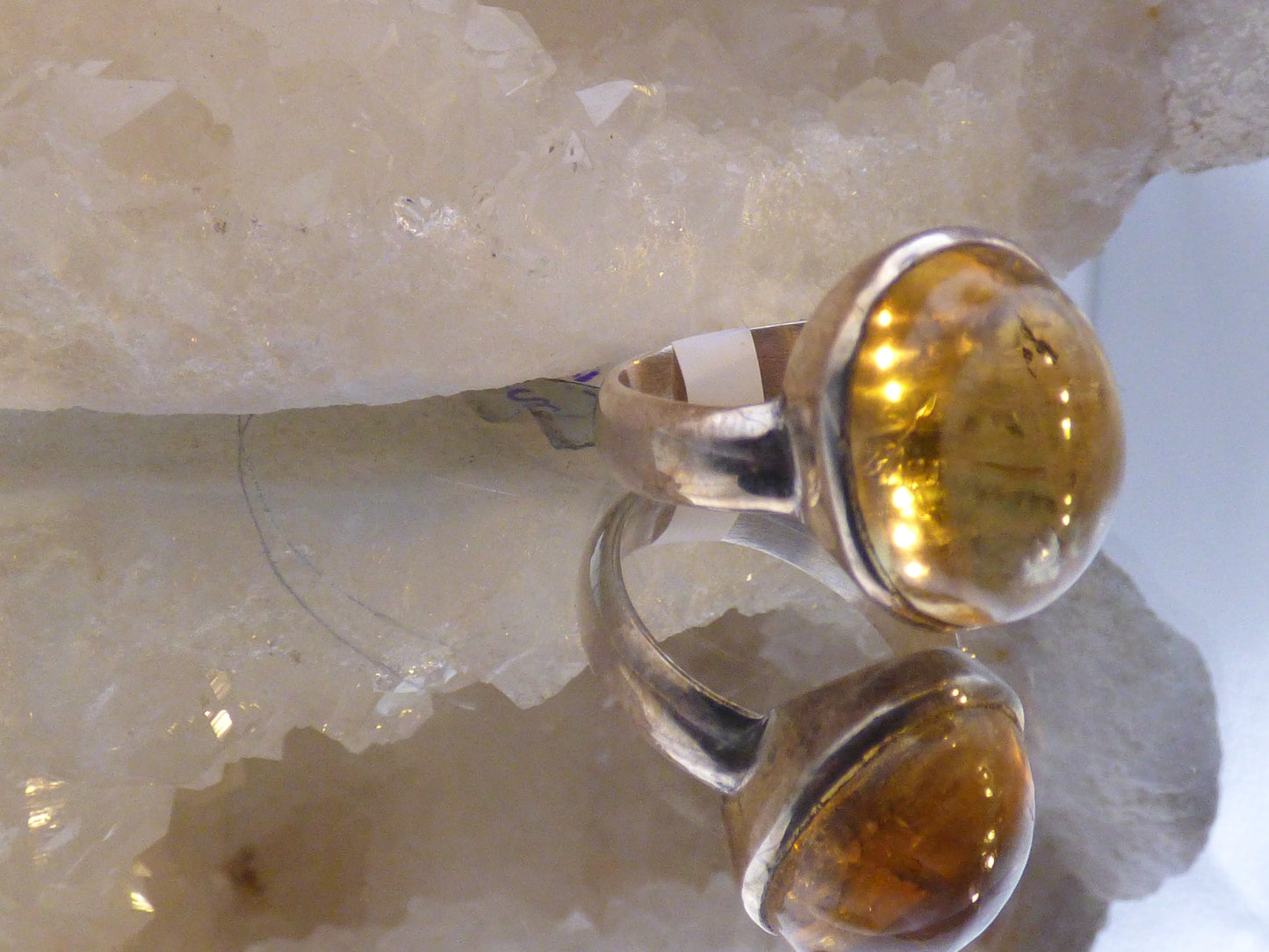 Bague en citrine