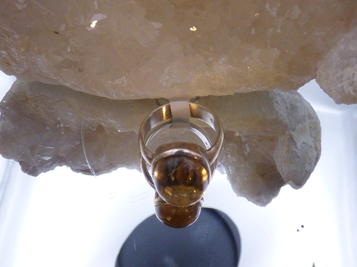 Bague en citrine