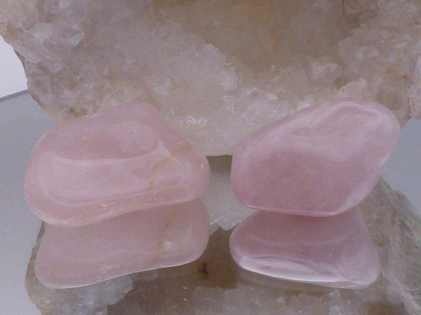 Pierre roulée quartz rose