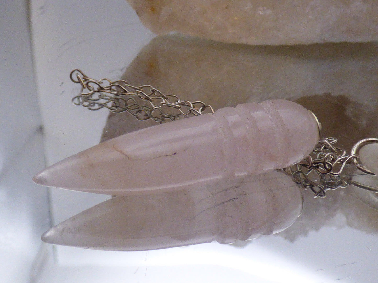 Pendule en Quartz rose