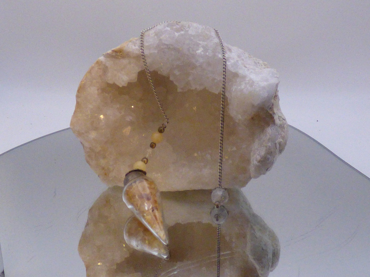 Pendule en citrine