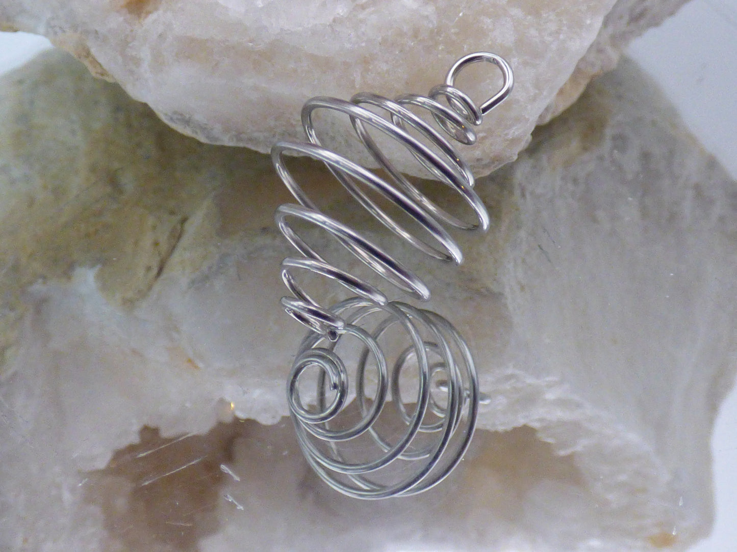 Pendentif Cage Spirale